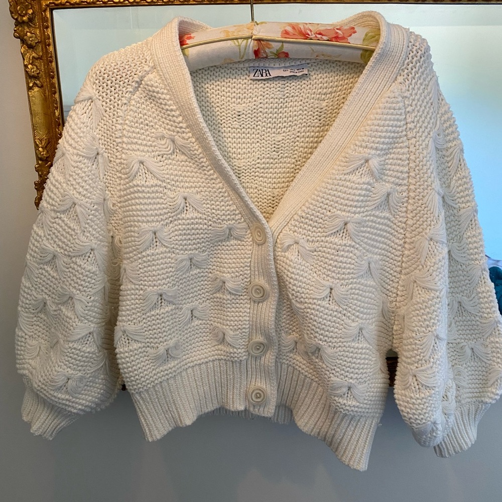 Zara Women's White Sweater